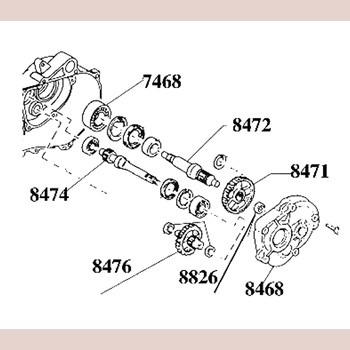 Gilera/piaggio/vespa Kogellager 6204 2rs1 20x47x14 Transmissie/achteras Runner/stalker/nrg/zip/typhoon/sfera/ Quartz 434735 Skf