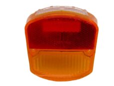 Achterlichtglas oranje rood voor Zündapp Combinette 510 en 516
