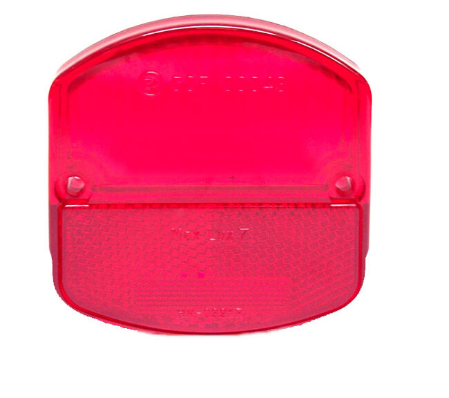 Bromfiets 510 517 Combinette achterlichtglas rood/rood achterlicht electrische delen 433-16.906