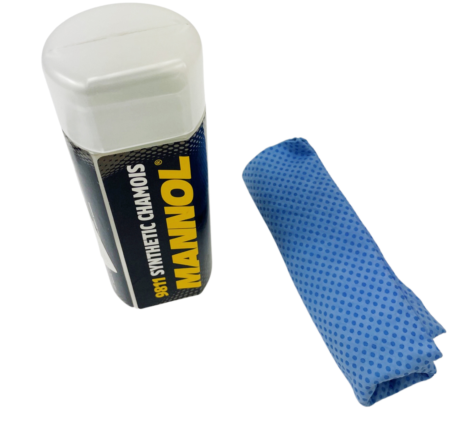 Universeel Gereedschap Droogdoek Mannol - Synthetisch Leder - Voor Het Wassen En Polijsten Van Voertuigen. Dit Innovatieve Product Gemaakt Van Moderne Polymeren Polijst, Reinigt Uitstekend, Absorbeert Vocht En Stof, Laat Geen Vlekken En Haren Achter. Dit Product Onderscheidt Zich Door Zijn Hoge Uithoudingsvermogen, Duurzaamheid En Weerstand Tegen Verschillende Chemische Reacties.