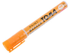 Universeel Gereedschap Stift / Pen Geel Voor Staal - Hout - Rubber - Kunststof - Glas En Banden - Bandenstift (made In Eu)