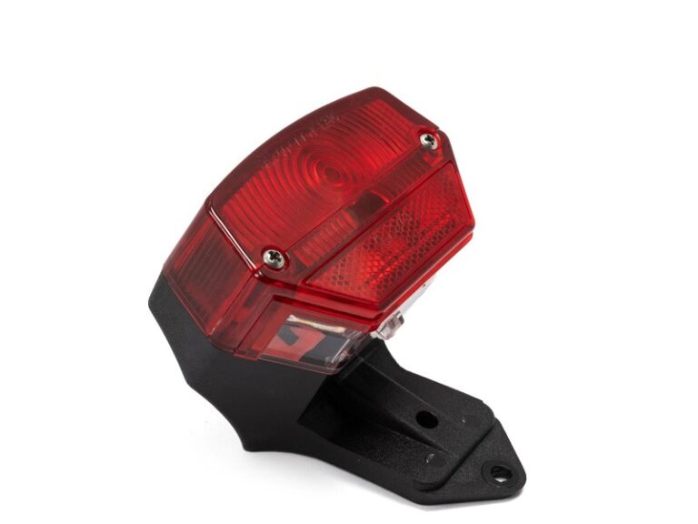 Ulo achterlicht rood met steun voor Kreidler Florett en Puch Maxi