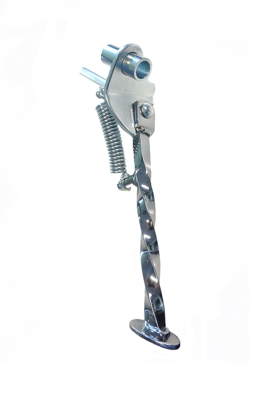 Vespa Ciao zijstandaard 20cm chrome gedraaid