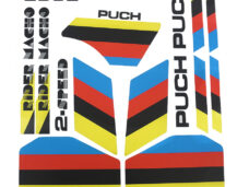 Puch Maxi Stickerset 2 Speed Wit 19-delig