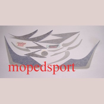 Aprila transferset SR2000 voor blauw sport stickerset