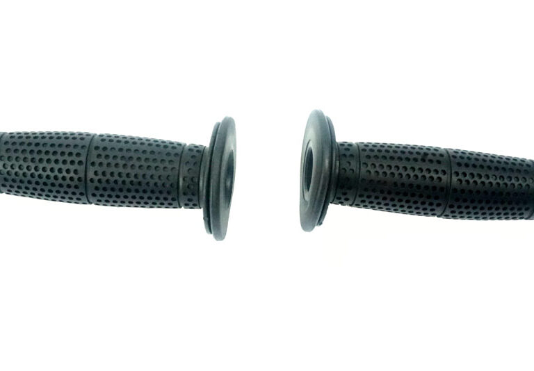 Universeel Bromfiets Scooter Handvat Set Zwart 22/24x125mm Stuur