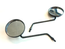 Zwarte spiegelset links en rechts voor Honda MB MT MTX brommer