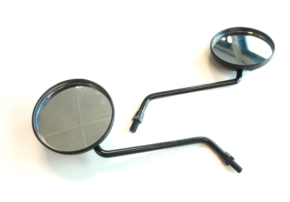 Zwarte spiegelset links en rechts voor Honda MB MT MTX brommer