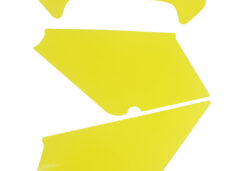 Honda Mt Stickerset 3-delig Honda Mt Geel (blackout Folie) (laatste Model Mt Kappenset)