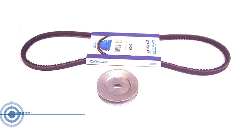 Vespa Ciao/si /ciao Px V-snaar + Poelie 70mm Ciao V-snaar Av 10x940