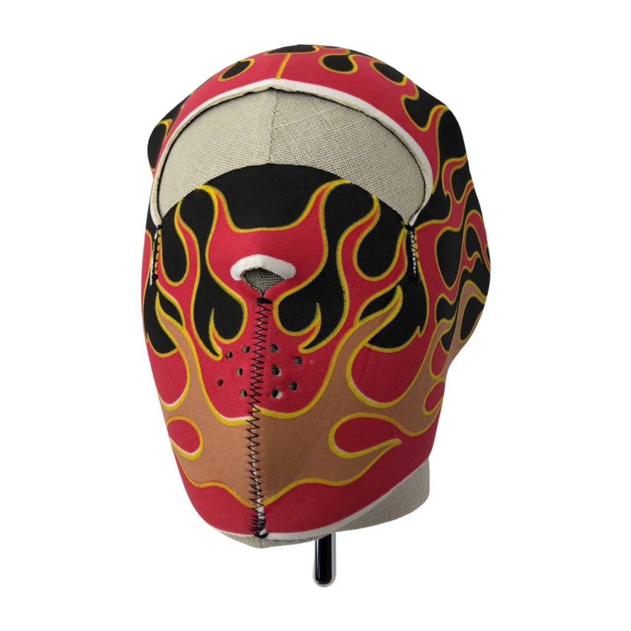 UNIVERSEEL Foam masker flames winddicht en zeer warm - Neopreen - 18CM x 21CM Moped bandana / masker
