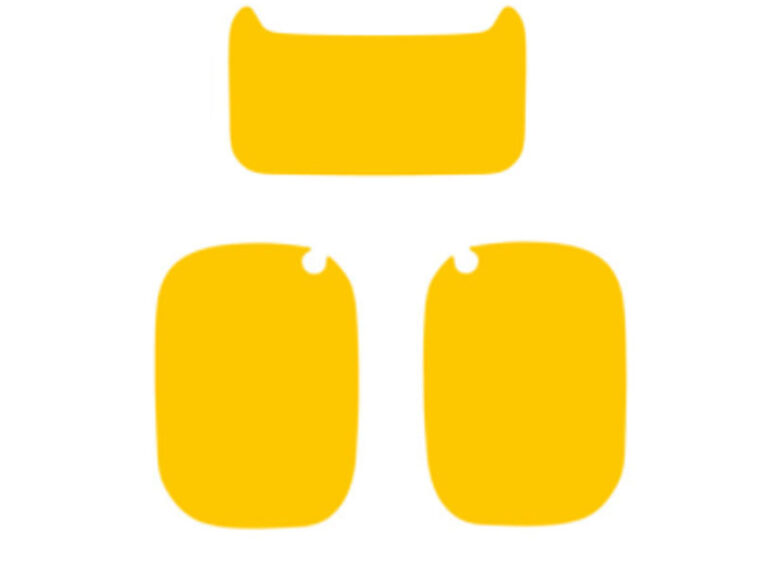Honda Mb/mt Mtx Sticker Set Geel Passend Mtx - Sh Zijkap / Koplampspoiler