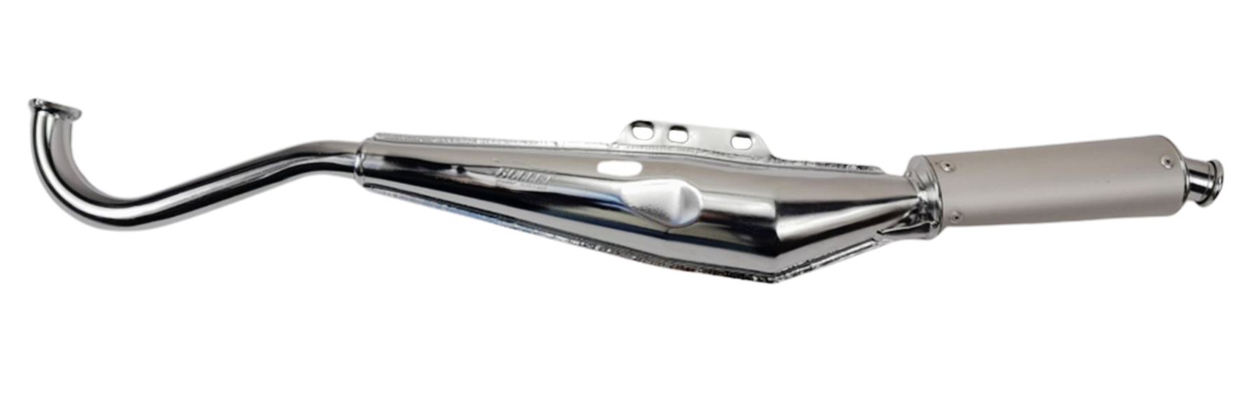PUCH MAXI Uitlaat Bullet Chroom expansie