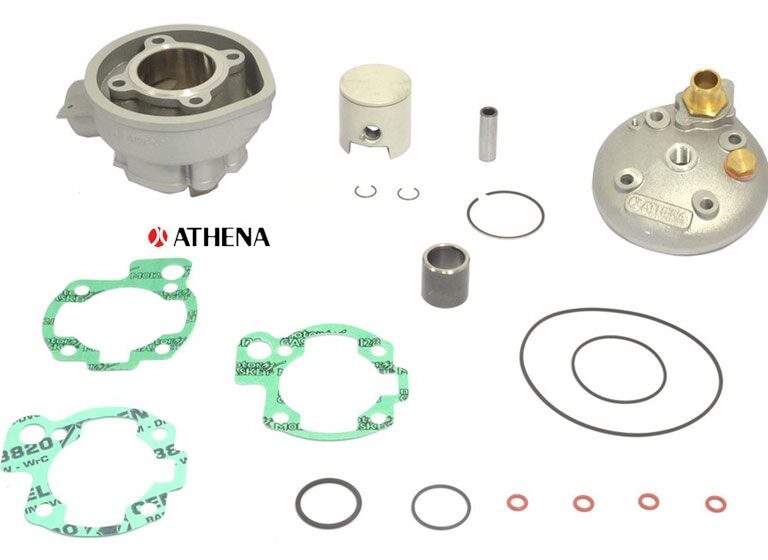 Aprilia Rs/am6 Cilinder + Zuiger + Kop 47.6mm 75cc Rs Racing Athena Bromfiets Cilinder Kits Minarelli Redrose Extrema Rx Mbk: Urban Trail Peug: Xp6 Min: Am3 4 5 6 Yam: Tzr50 Reju:drac Rr Rs1