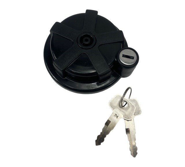 Vergrendelbare tankdop 52mm met slot voor Yamaha DT50 MX en DT125 MX