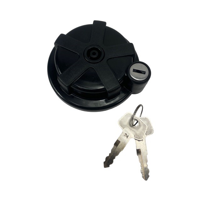 Vergrendelbare tankdop 52mm met slot voor Yamaha DT50 MX en DT125 MX