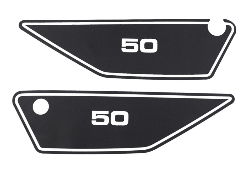 Yamaha Fs1 Zijkaststickerset Fs1 1j5 Zwart / Wit 50 Yamaha