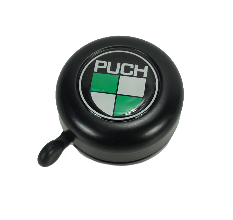 Puch Maxi Ms Mv Monza Universeel Bel Zwart Met Logo 55mm