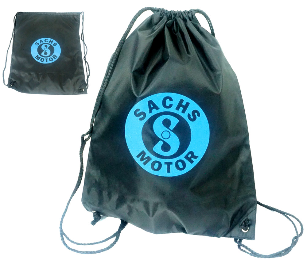 Sachs Rugzak Nylon Sachs Zwart - Blauw 30 X 40cm