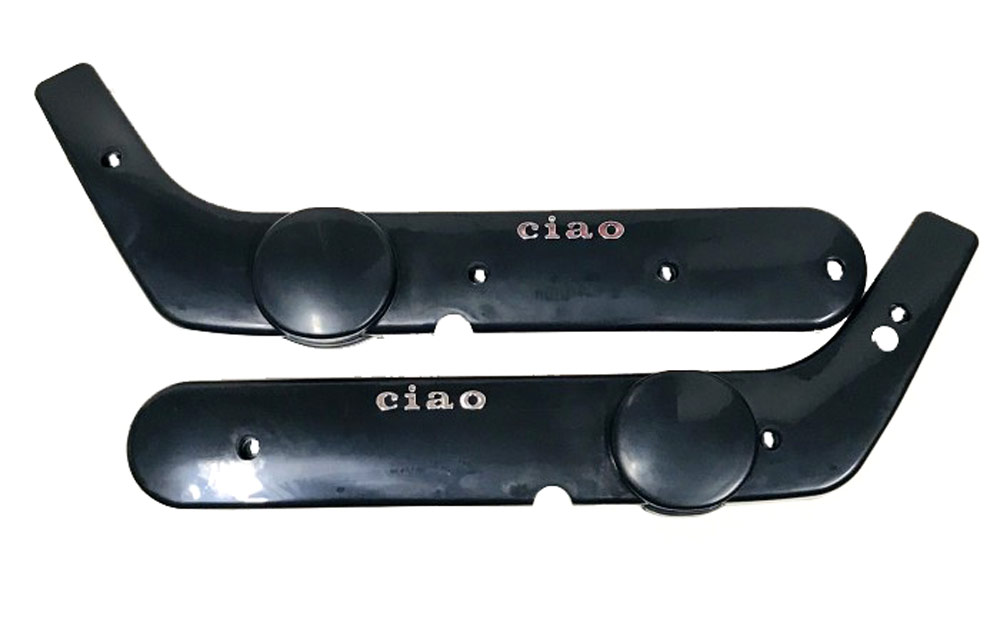 Vespa Ciao Px50 Motorscherm Set Zijkap Zwart
