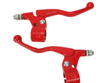 Universeel Puch Maxi Mbk Tomos Moped Remgreepset Remhendelset Rood Lusito Set Remhandel /remgreep Set Handel Stuur