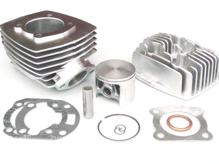 Peugeot 103-104- 105 Parmakit Cilinder+zuiger +kop 56215.00 Parmakit 50mm 80cc