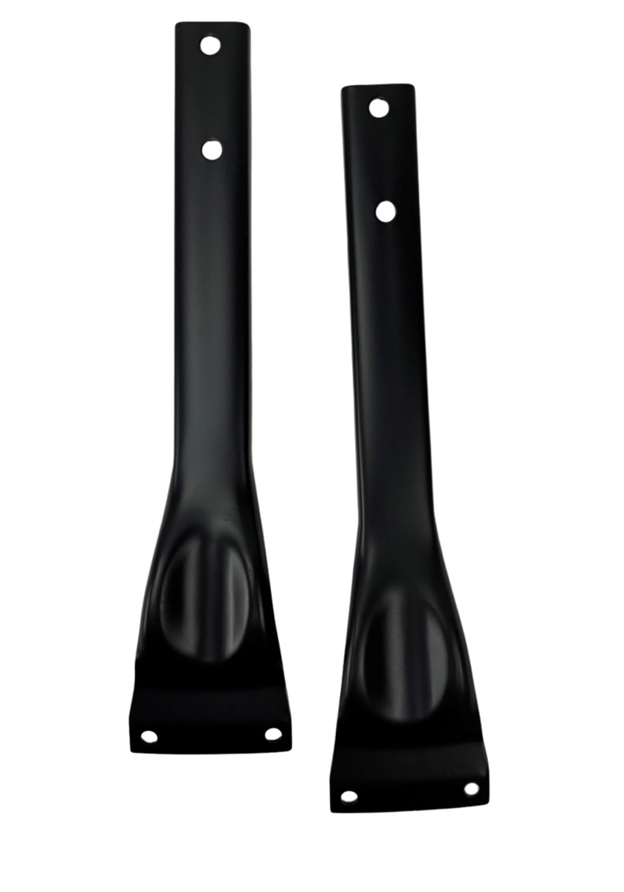 Puch Maxi Spatbordbeugels Set Zwart Voor Artikel Voorspatbord 5879/5878 Beugel Spatbord