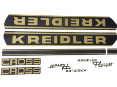 Kreidler Stickerset Carbon Kreidler Cross Compleet 8-delig Sticker