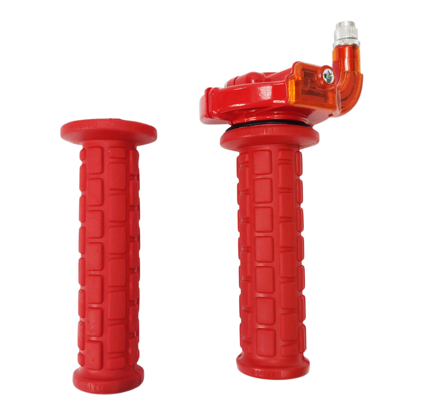 Universeel Puch Maxi Mbk Tomos Moped Targa Snelgas Hendel Rood Handel Lusito Handel Stuur