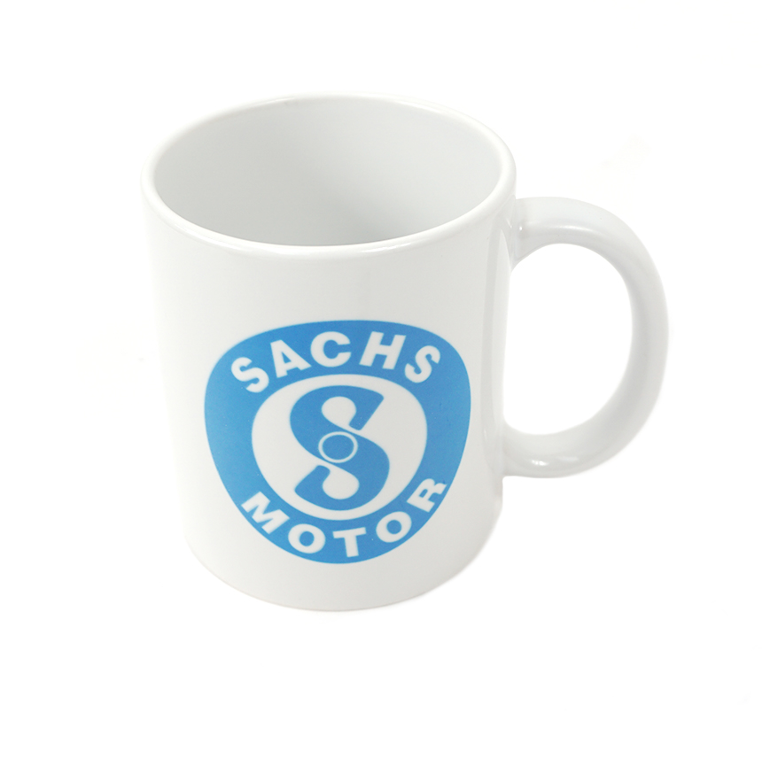 SACHS Koffie mok met logo Sachs blauw