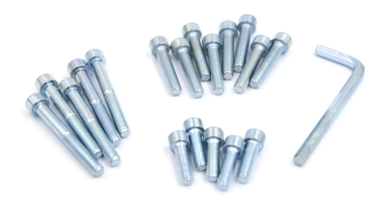 Puch Complete Bouten Set Puch Maxi E50 Voor Motorblok En Koppelingsdeksel 18-delig