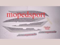 Aprilia Transferset Framecover Electric Bleu Sport 2000/01 8267193 Frame Delen Stickerset/zijscherm