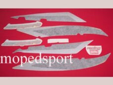 Aprilia Transferset Framecover Lemon Yellow-sr50 2001 8267413 Frame Delen Stickerset/zijscherm