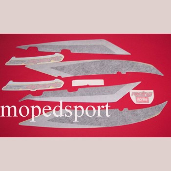Aprilia Transferset Framecover Lemon Yellow-sr50 2001 8267413 Frame Delen Stickerset/zijscherm