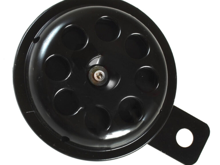 Universeel Claxon 6v Zwart Dc Gelijkstroom Diameter: 71mm