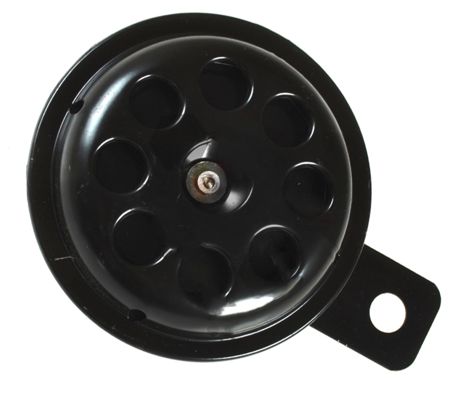 Universeel Claxon 6v Zwart Dc Gelijkstroom Diameter: 71mm