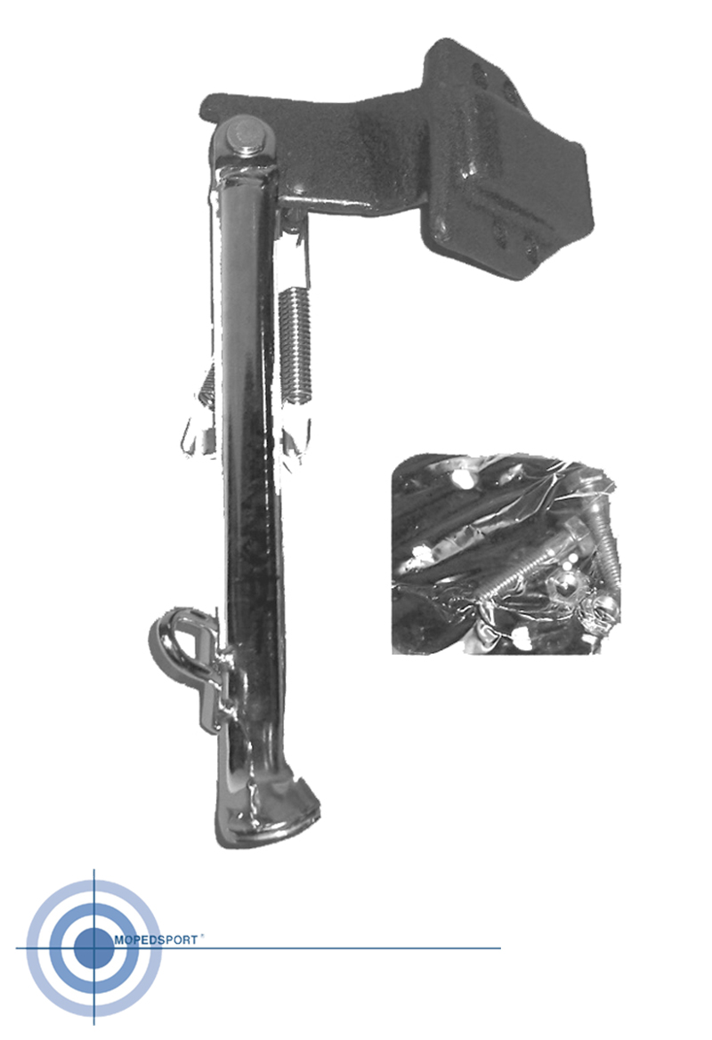 PEUGEOT SCOOTER Jiffystand/Zijstandaard Buzzetti Buxy/Speedake chroom * OUTLET *