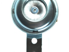 Universele 6V claxon chroom rond model 66,5mm gelijkstroom