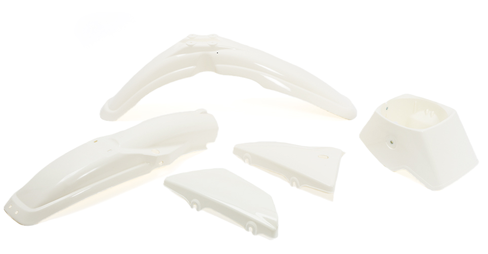 Yamaha Dt50 Mx80 Kappen Beplating Set Plastic Passend Voor Dt50 - Dt80mx Wit (als Origineel 5j1-21511-00 5j0-21611-00 5j0-21711-00 5j0-21721-00 5j0-84130-20)