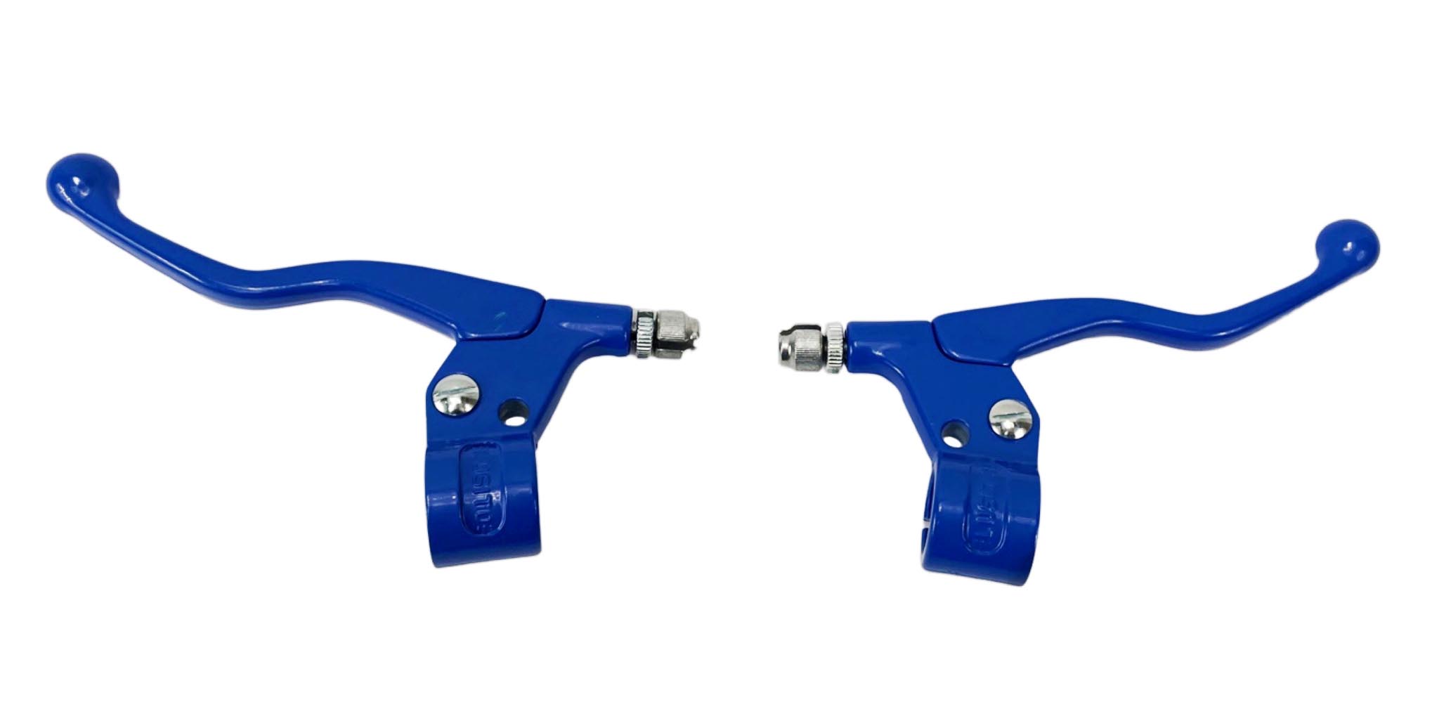 Universeel Set Remgreep / Grepen Blauw Kort Metaal Lusito (14.5cm)