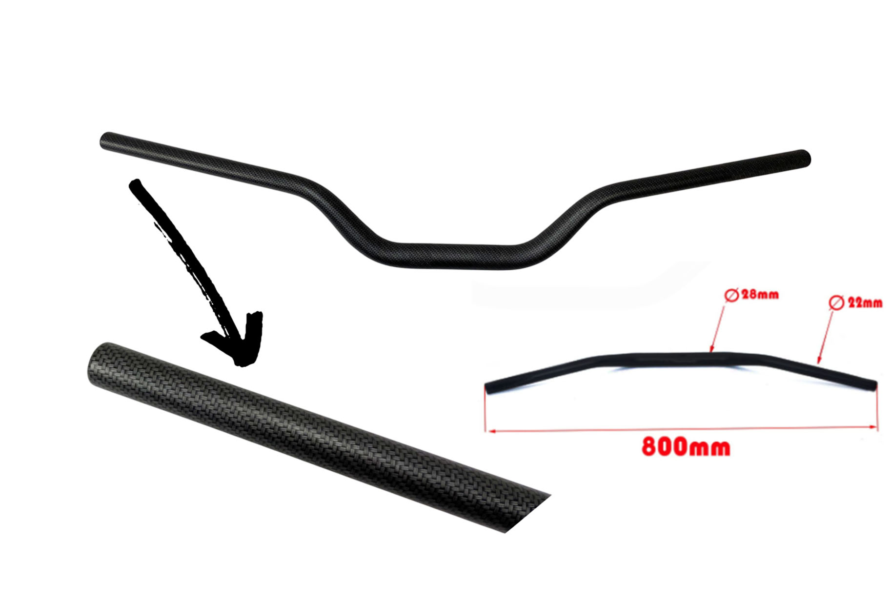 HONDA MB/MT knipperlichtbeugel voorzijde zwart te gebruiken voor MB5 / MB8 als origineel 33441-166-611