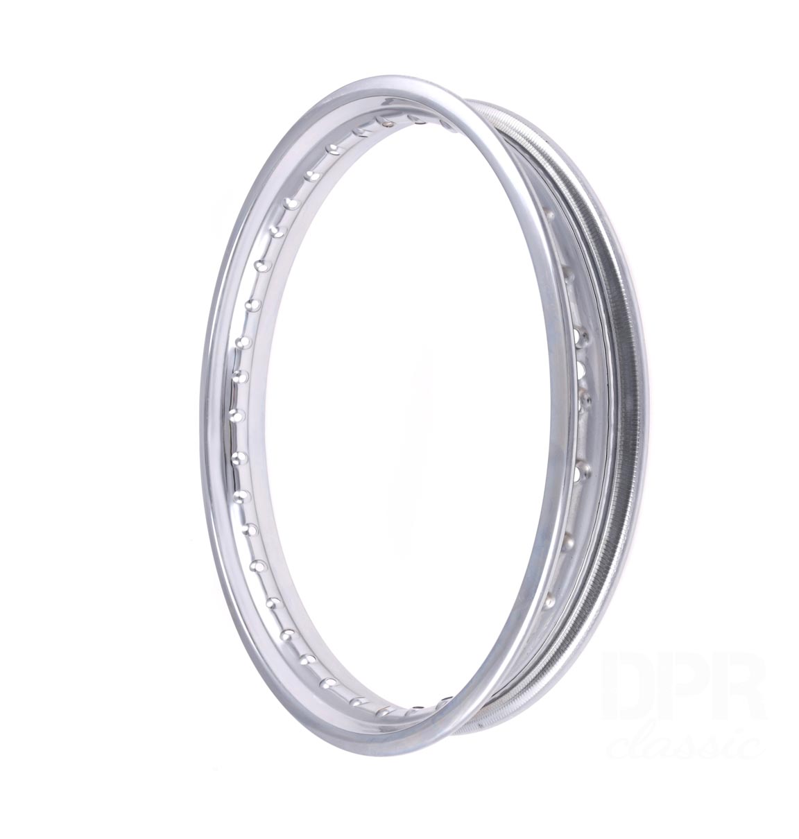 UNIVERSEEL - TOMOS Velg 1.4x16 16 inch velg chroom staal A-kwaliteit 36 spaaks buitenmaat 50mm binnenmaat 40mm breed TOMOS PUCH 16x1,4