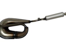 Tomos A3 Uitlaat  Krul / Circuit Tomos A3 / A35 26mm Blank (made In Eu) 