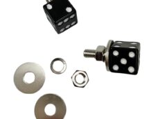 Universeel Schroefset Met Dobbelsteen Zwart Set