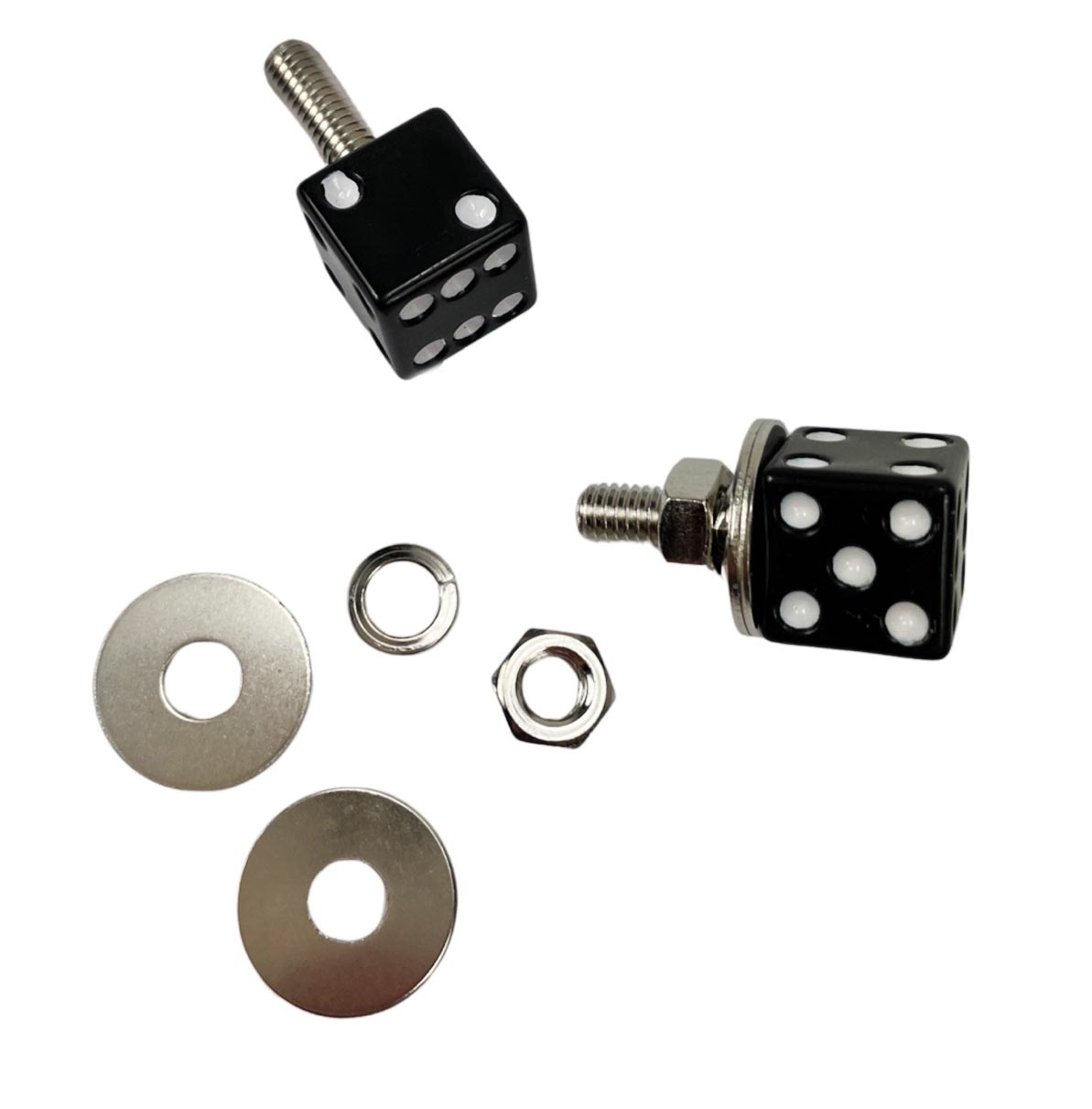 Universeel Schroefset Met Dobbelsteen Zwart Set