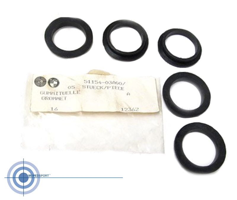 Puch Rubber Tule Origineel 51154-03a00 Binnendiameter 28mm. Per 5 Stuks