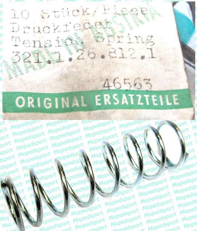 Puch Drukveer Origineel 327.1.26.812.1 Per 10stuks,prijs Per 10