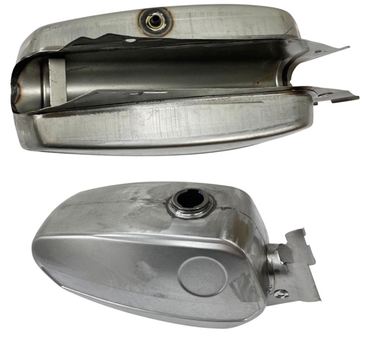 BROMFIETS 517 Benzinetank / banentank BROMFIETS 517/40 CTS 1974 - 1975 blanke lak KS50 / C50 / GTS50 517-20.903 ** perfecte pasvorm 517