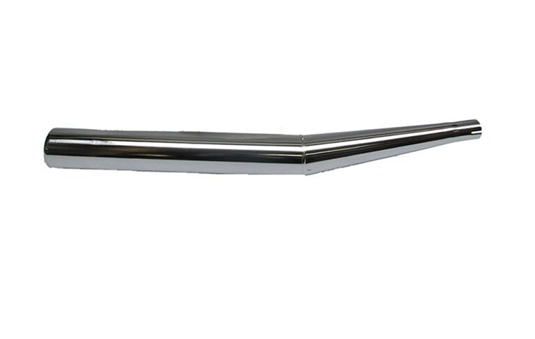 Bromfiets Cs/zd Uitlaatdemper Cs/zd 25/50 Uitlaat Knik 446-22.705 Diameter Uitlaat: 60mm - Spruitstukaansluiting: 26mm