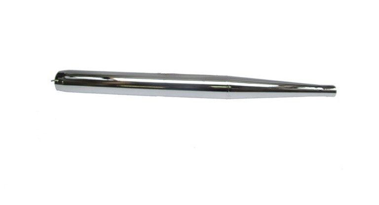 Bromfiets 517 Zd Cs50 Uitlaatdemper Zd 20/30/40 Blokfluit Uitlaat 517-22.726 Diameter Uitlaat: 60mm - Spruitstukaansluiting: 26mm